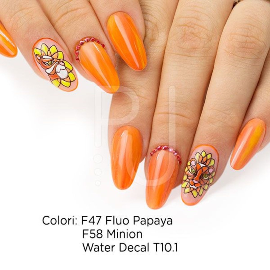 Gel Uv Colorati Passione beauty | Gel Color F47 Fluo Papaya