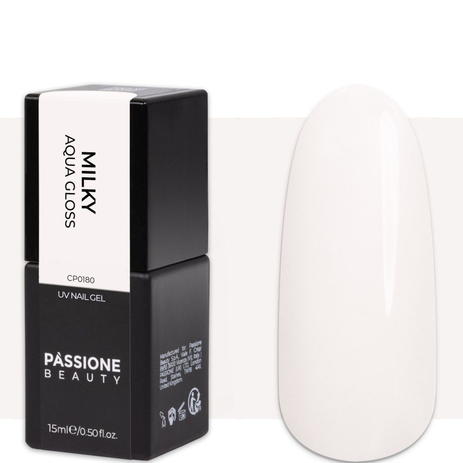 Gel Uv Colorati Passione beauty | Milky Aqua Gloss 15 Ml