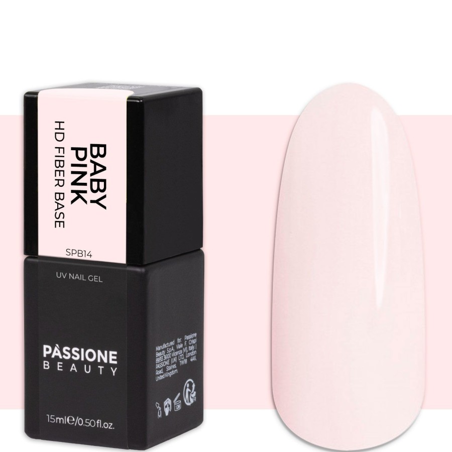 Semipermanenti Passione beauty | Hd Baby Pink Fiber Base 15 Ml