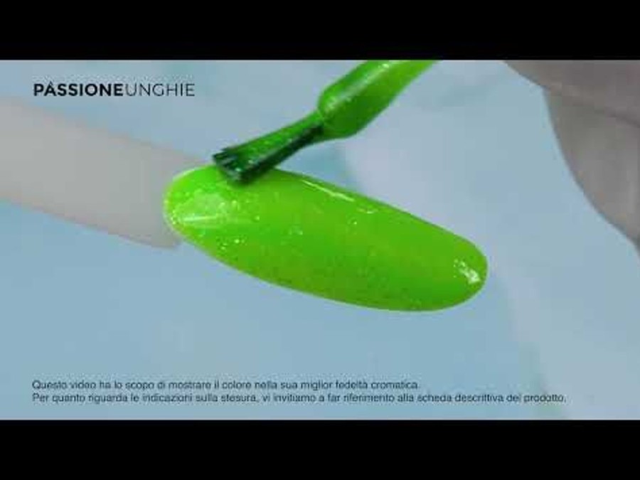 Semipermanenti Passione beauty | Colore Semipermanente Sp192 Lime Fluo Glitter