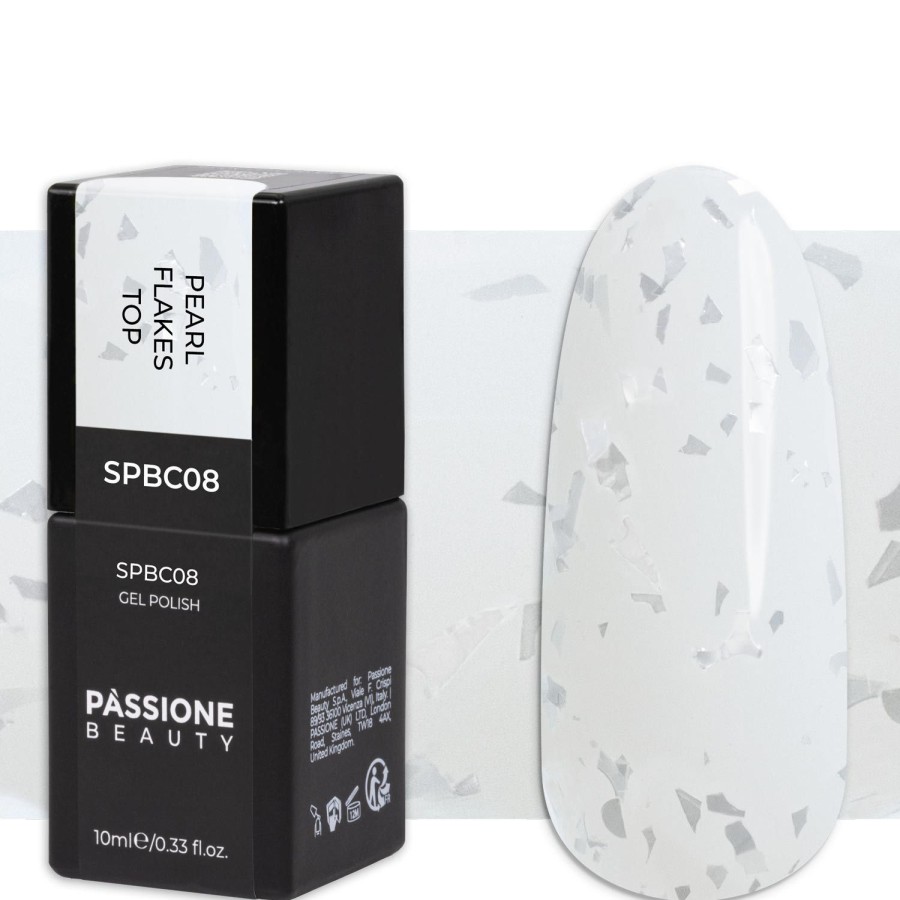 Semipermanenti Passione beauty | Pearl Flakes Top 10 Ml