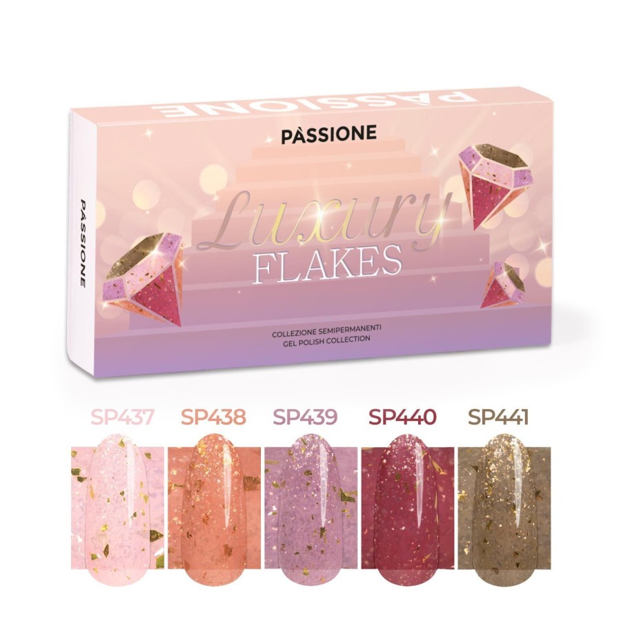 Semipermanenti Passione beauty | Collezione Luxury Flakes - Semipermanente