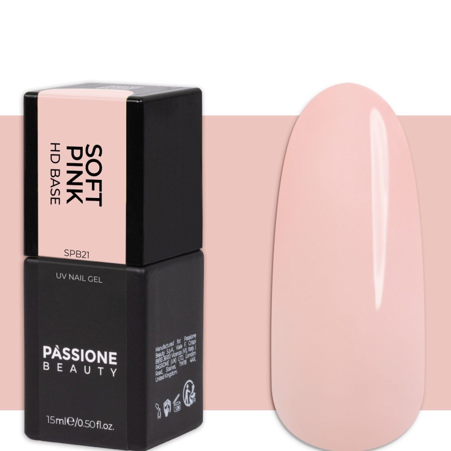 Semipermanenti Passione beauty | Hd Soft Pink Base 15 Ml