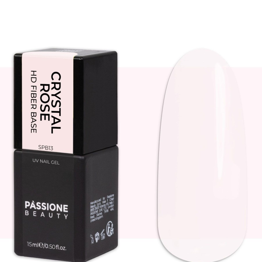 Semipermanenti Passione beauty | Hd Crystal Rose Fiber Base 15 Ml