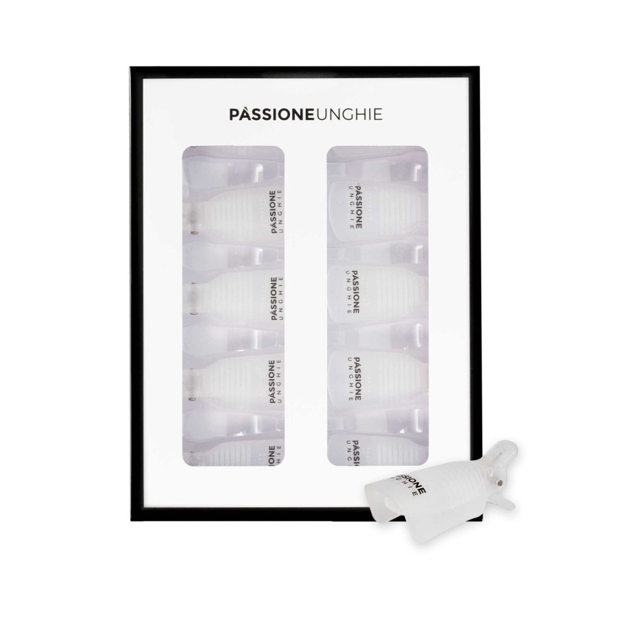 Semipermanenti Passione beauty | Cappucci Per Rimozione Soak Off Clip Cap Bianco