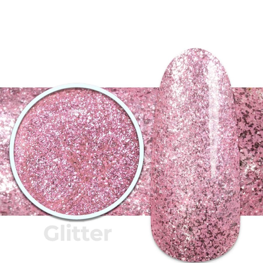 Gel Uv Colorati Passione beauty | Gel Glitter G72 Chewingum Flash