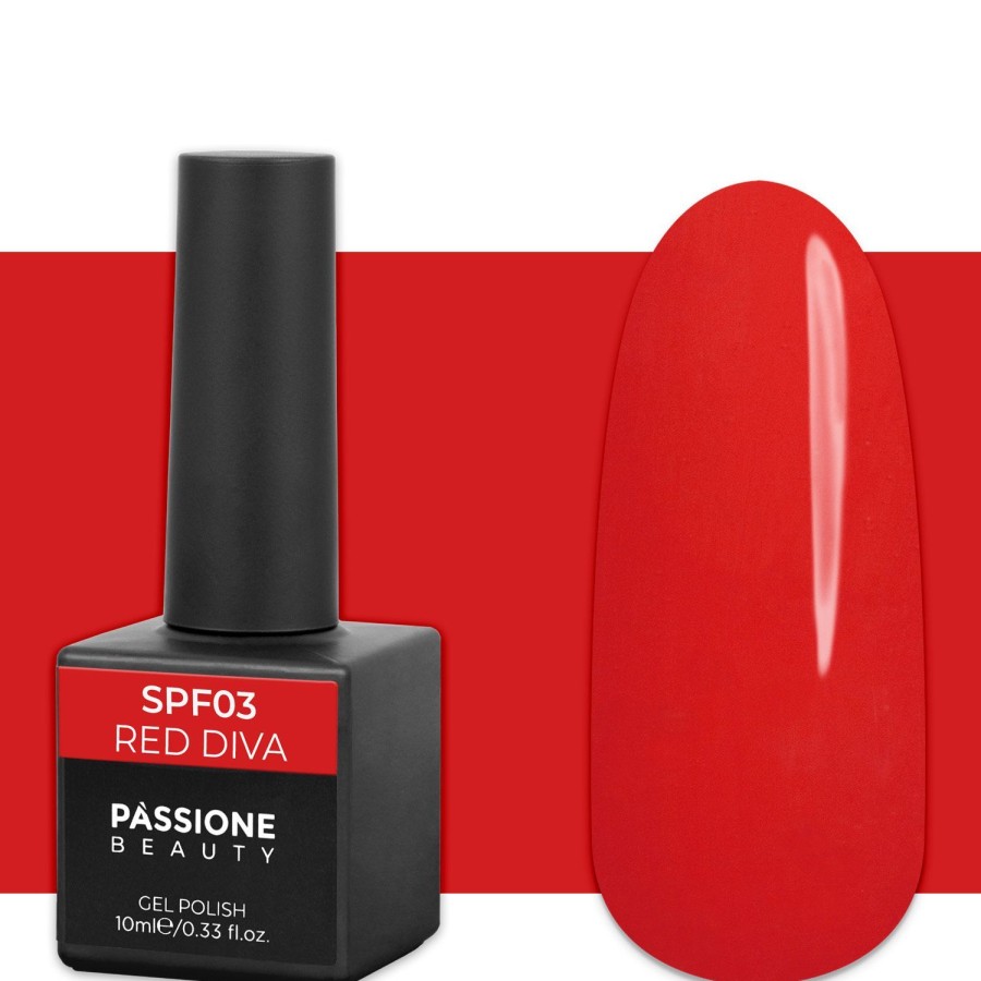 Semipermanenti Passione beauty | Colore Semipermanente Spf03 Red Diva