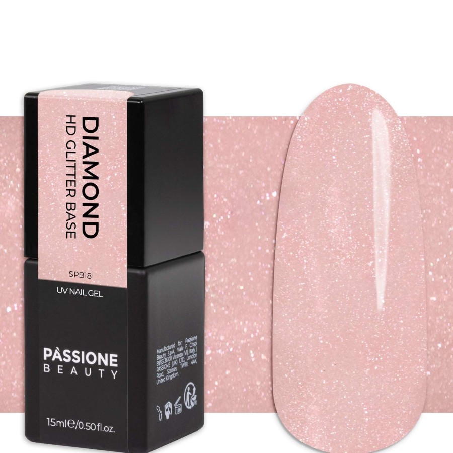 Semipermanenti Passione beauty | Hd Diamond Glitter Base 15 Ml