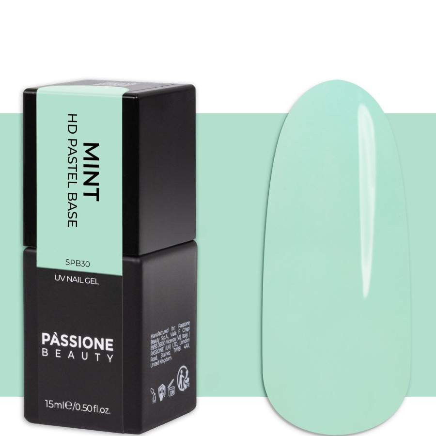 Semipermanenti Passione beauty | Hd Pastel Mint Base 15 Ml