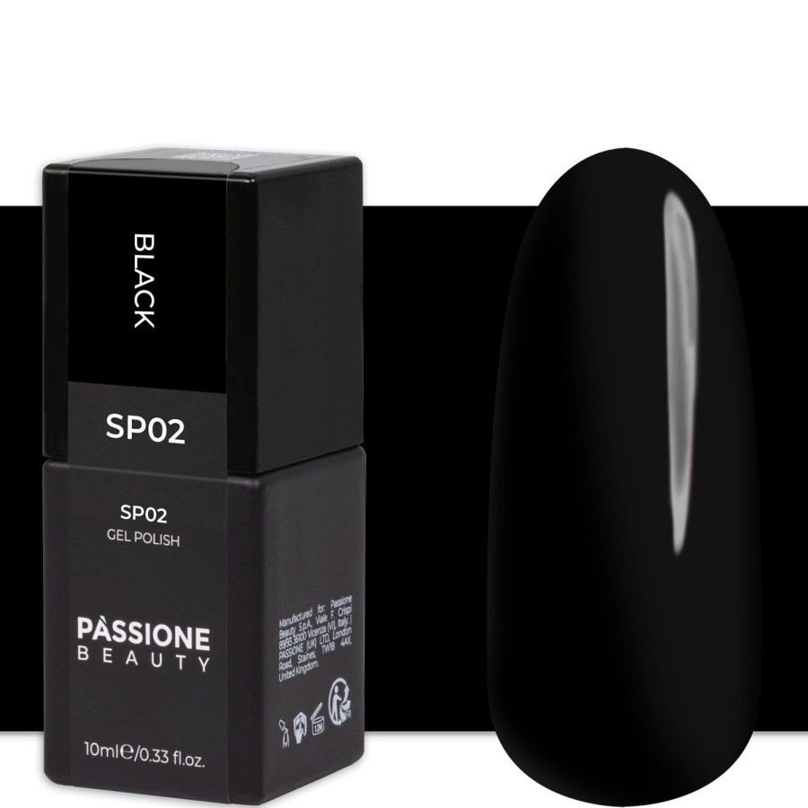 Semipermanenti Passione beauty | Colore Semipermanente Sp02 Black