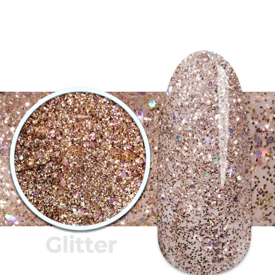 Gel Uv Colorati Passione beauty | Gel Glitter G83 Magnifique