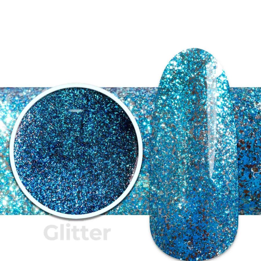 Gel Uv Colorati Passione beauty | Gel Glitter G59 Ocean Flash