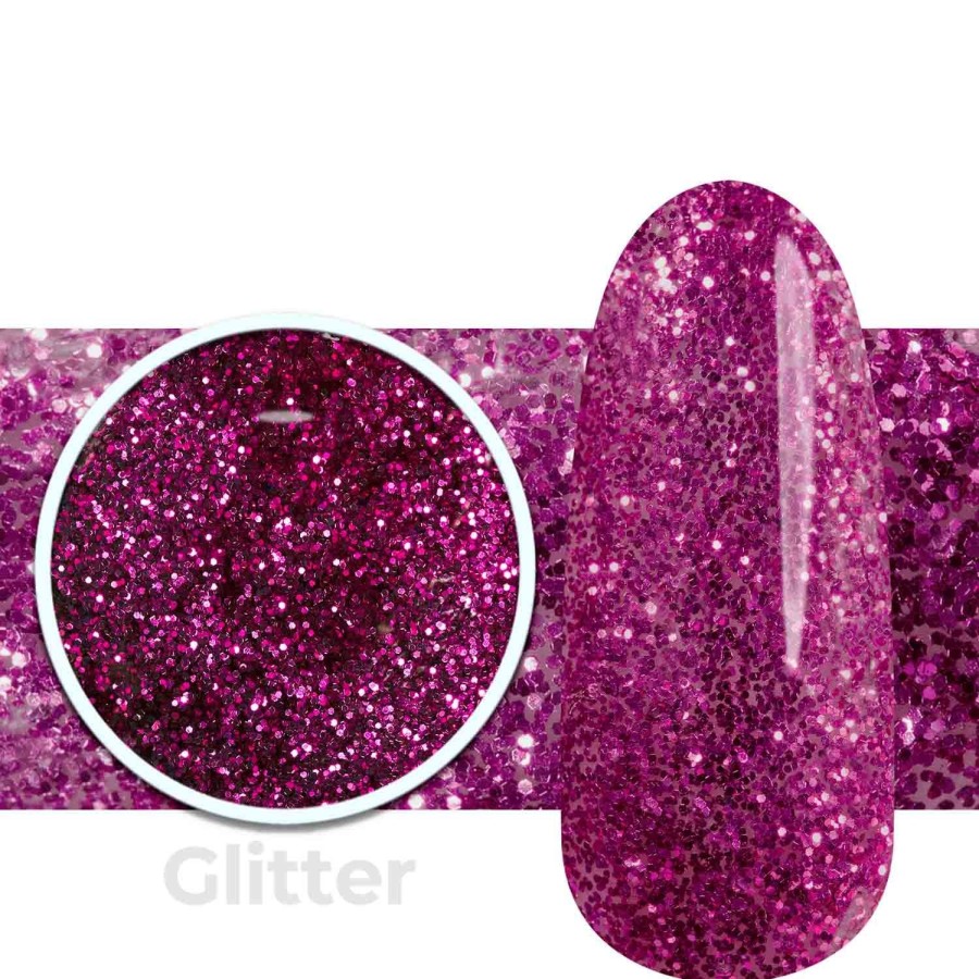 Gel Uv Colorati Passione beauty | Gel Glitter G13 Fucsia