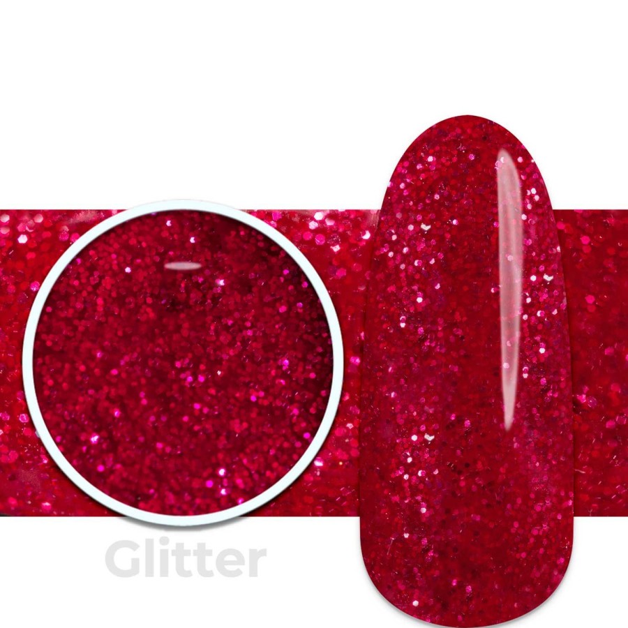 Gel Uv Colorati Passione beauty | Gel Glitter G05 Red Glitter