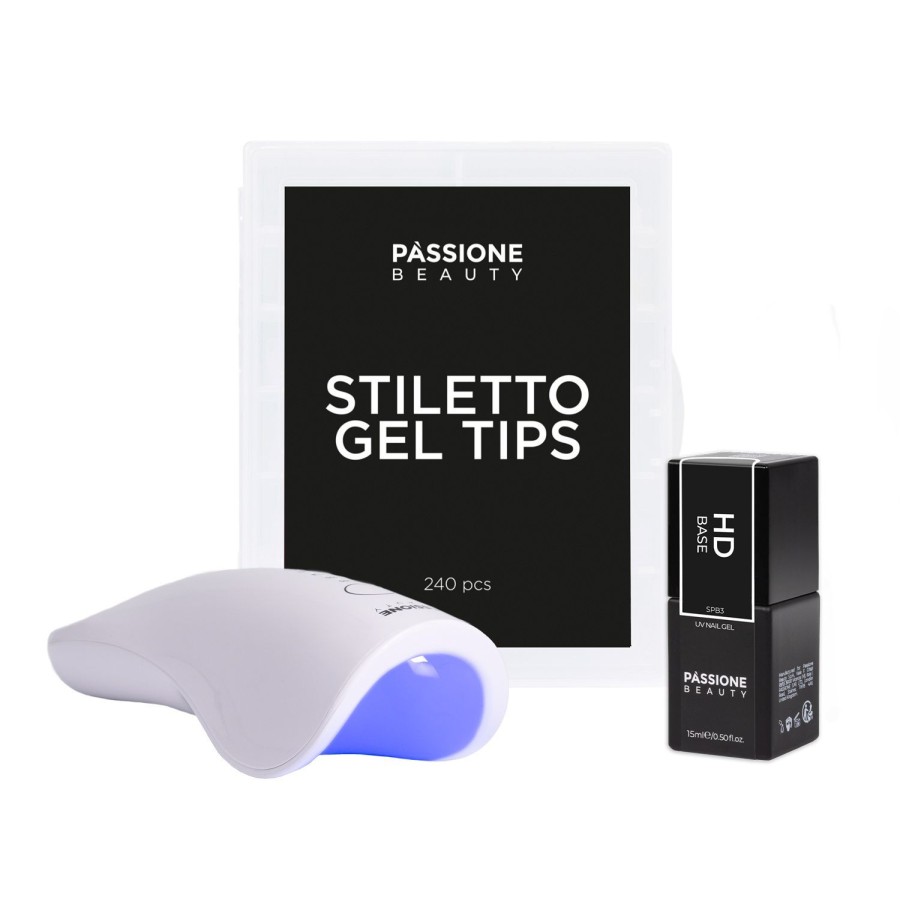 Semipermanenti Passione beauty | Gel Tip Kit - Stiletto