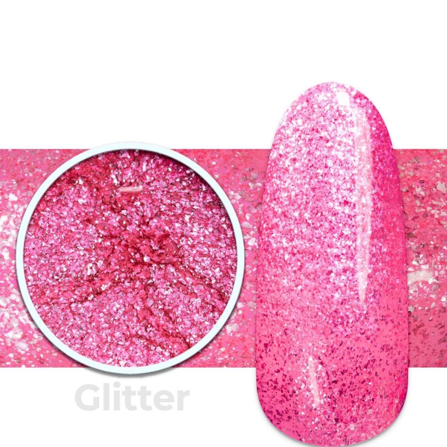 Gel Uv Colorati Passione beauty | Gel Glitter G77 Caramella Fluo Flash