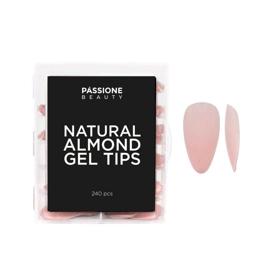 Semipermanenti Passione beauty | Gel Tip Mandorla Natural - 240 Pz