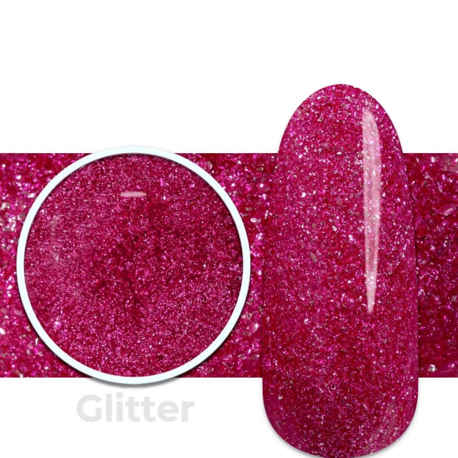 Gel Uv Colorati Passione beauty | Gel Glitter G66 Strawberry Flash