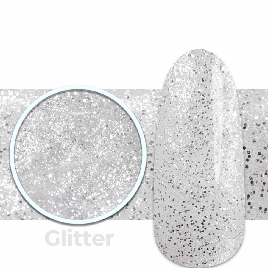 Gel Uv Colorati Passione beauty | Gel Glitter G08 White Gold